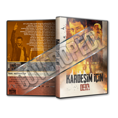 Kardeşim İçin Der'a - Daraa 2018 Türkçe Dvd cover Tasarımı